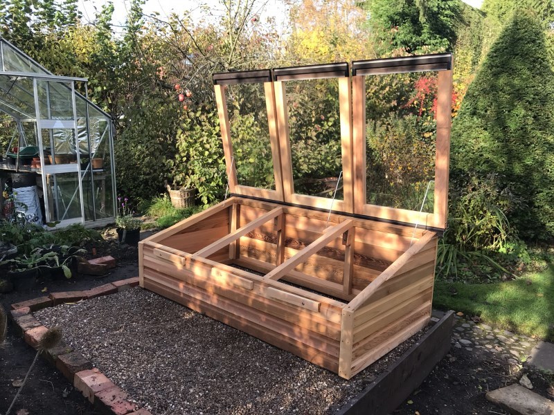 6ft x 3ft Cedar Coldframe