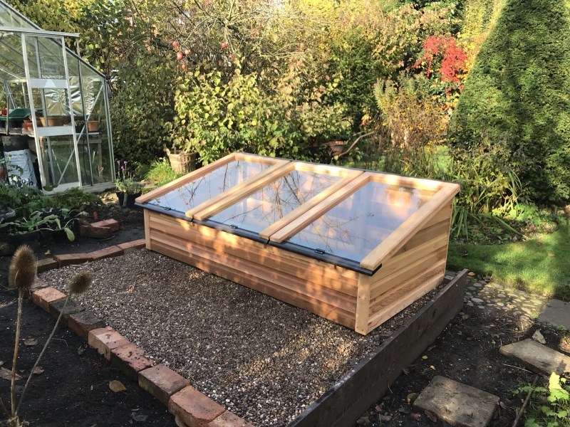 6ft x 3ft Cedar Coldframe