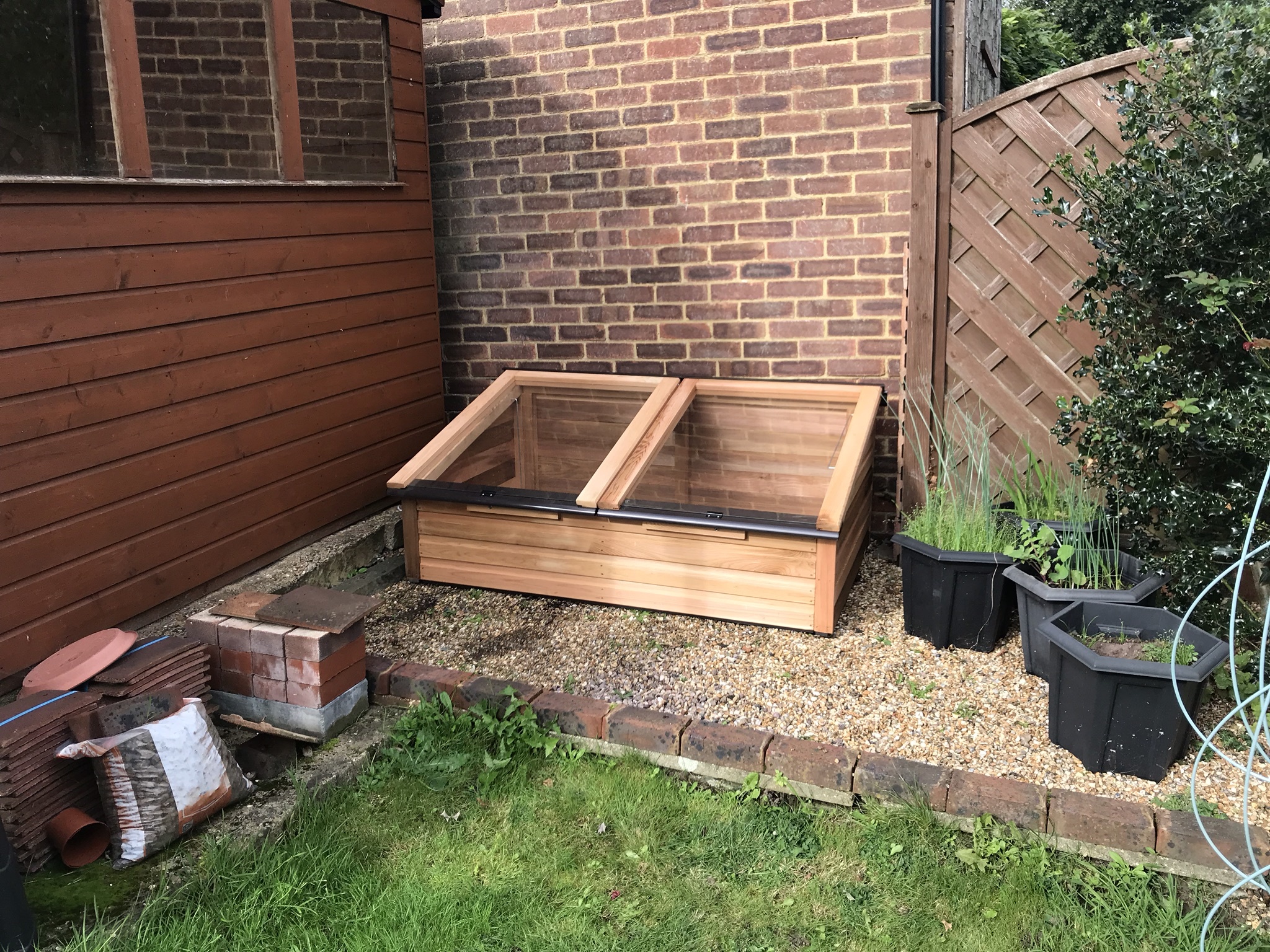 5ft x 3ft Cedar Coldframe
