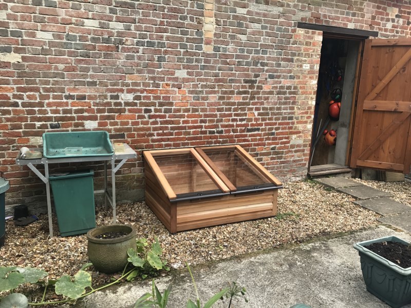 4ft x 3ft Cedar Coldframe