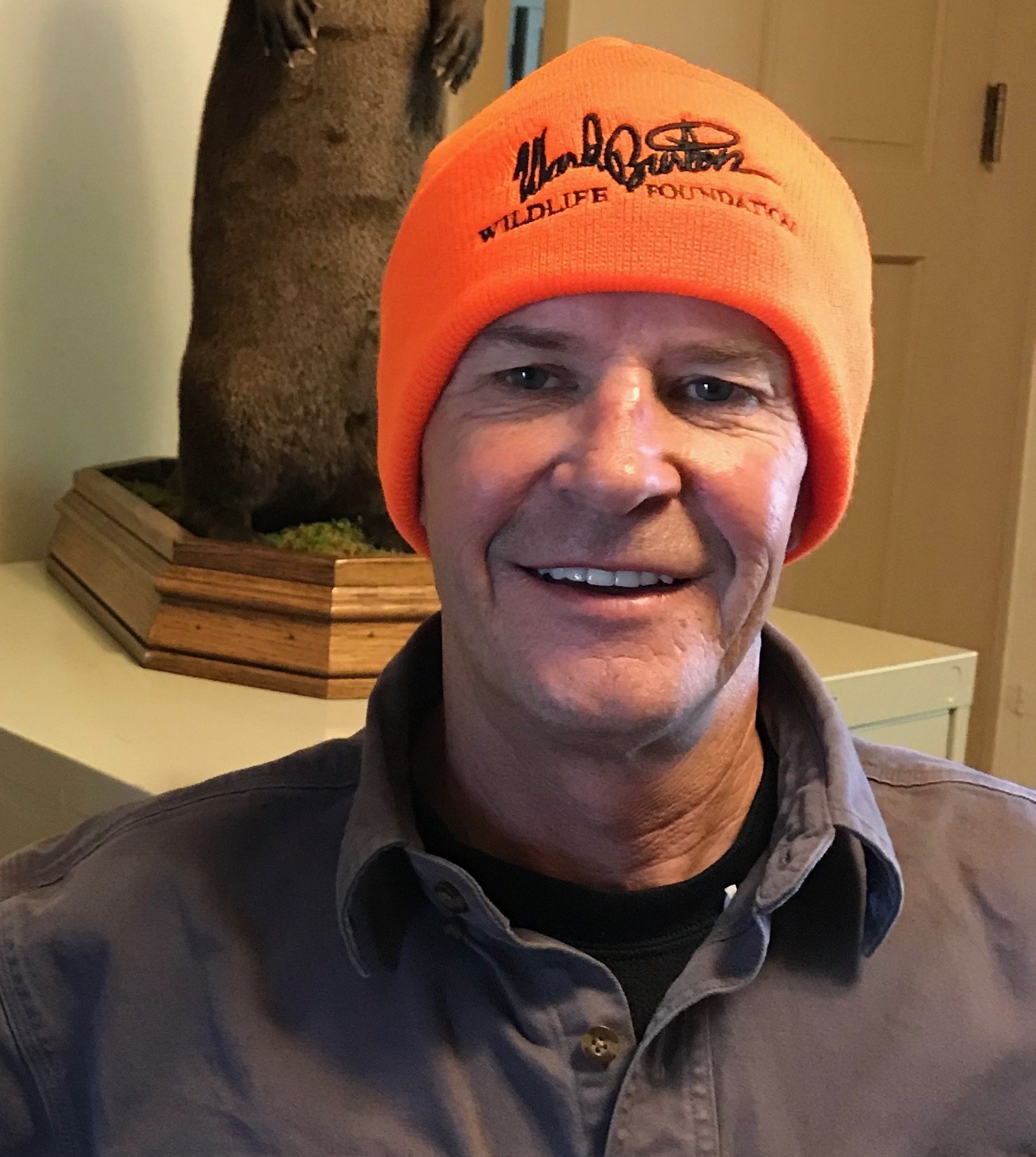 Orange stocking cap 00000