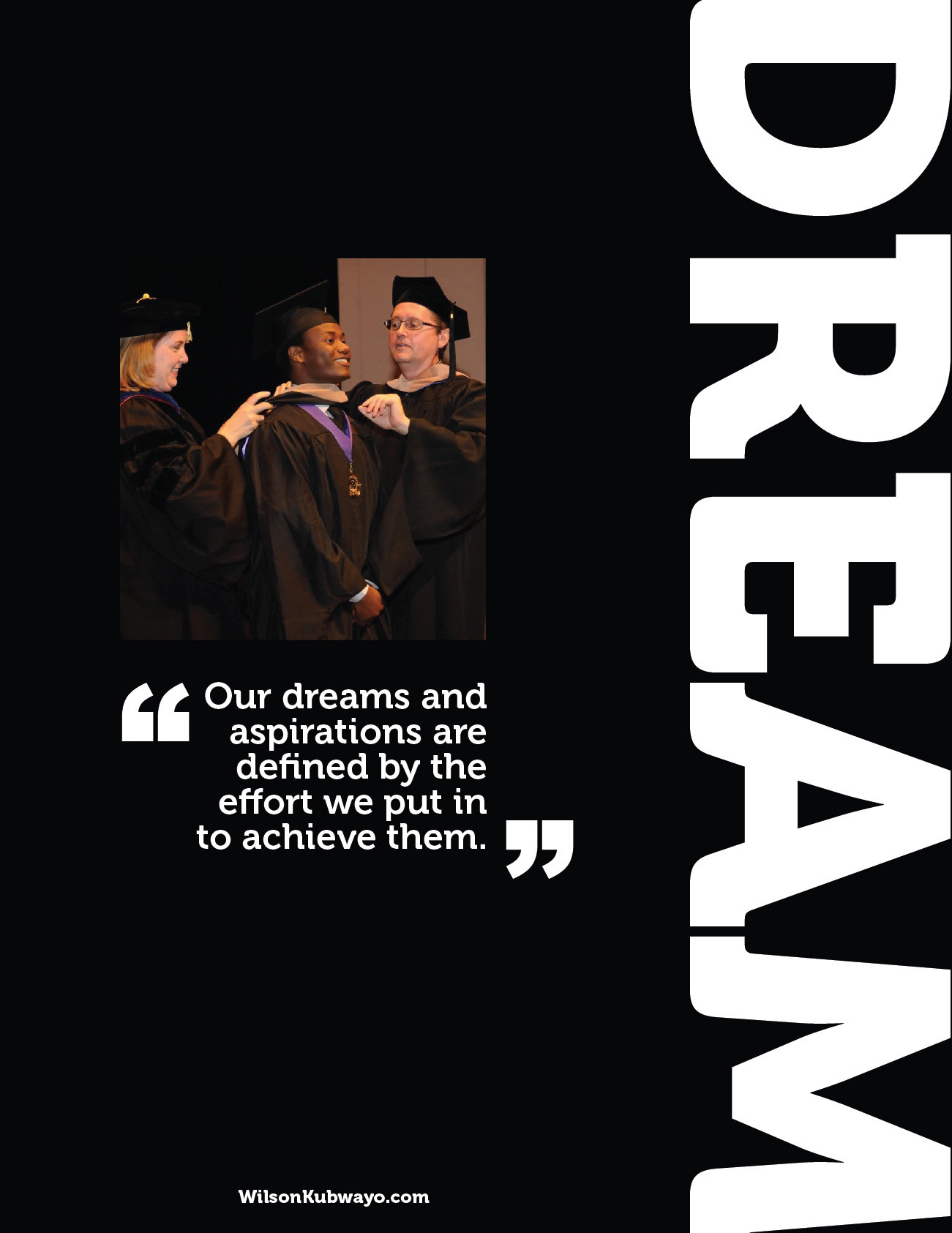 NEW! 18" x 24" Poster: "DREAM" 0001