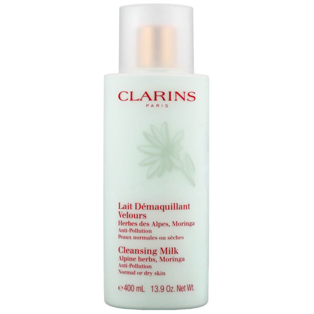 Clarins Cleansers and Toners Cleansing Milk with Alpine Herbs - Dry/Normal Skin 400ml 00037