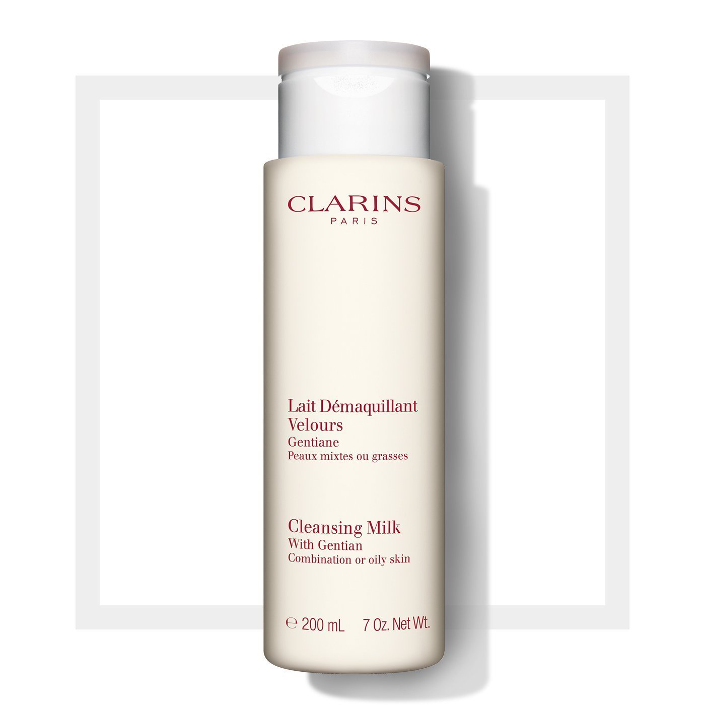 Clarins Cleansers and Toners Cleansing Milk with Gentian - Combination/Oily Skin 400ml 00038