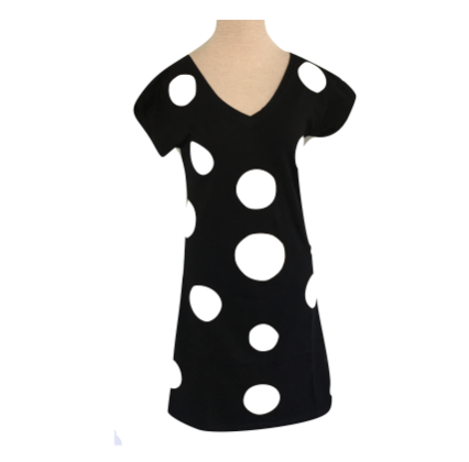 Polka Dot Black/White