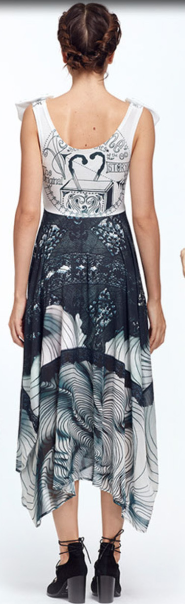IPNG: Love Me Black Sweetheart Asymmetrical Maxi Dress (Some Ship Immed!)