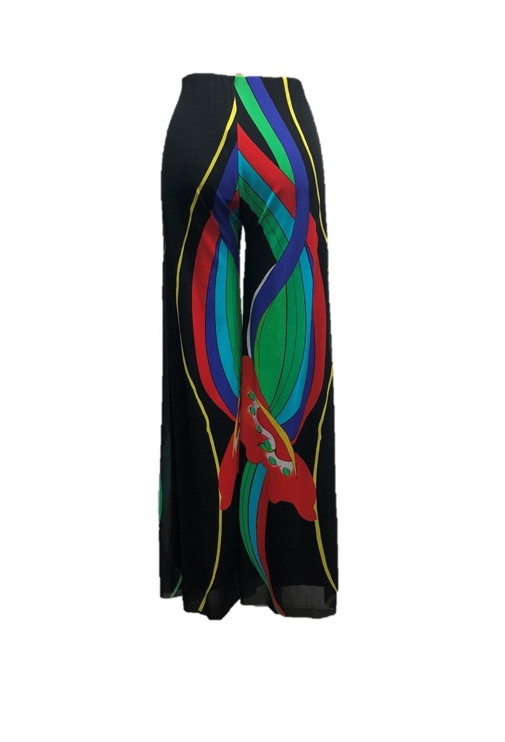 Petit Pois: Red Lily Palazzo Pant (3 Left!)