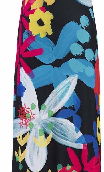 Simply Art Dolcezza: Intense Garden Of Zen Abstract Art Maxi Dress (2 Left!)