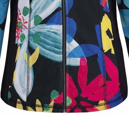 Simply Art Dolcezza: Intense Garden Of Zen Abstract Art Zip Jacket (1 Left!)