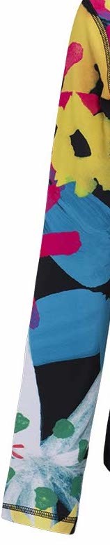 Simply Art Dolcezza: Intense Garden Of Zen Abstract Art Zip Jacket (1 Left!)
