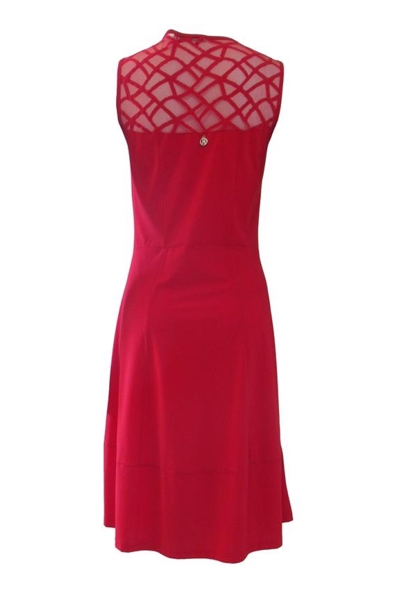 Maloka: Rose Mesh Decolletage Pocket Dress (Many Colors!)