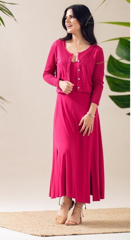 Maloka: Lady Love Fit & Flare Maxi Dress (Many Colors!)