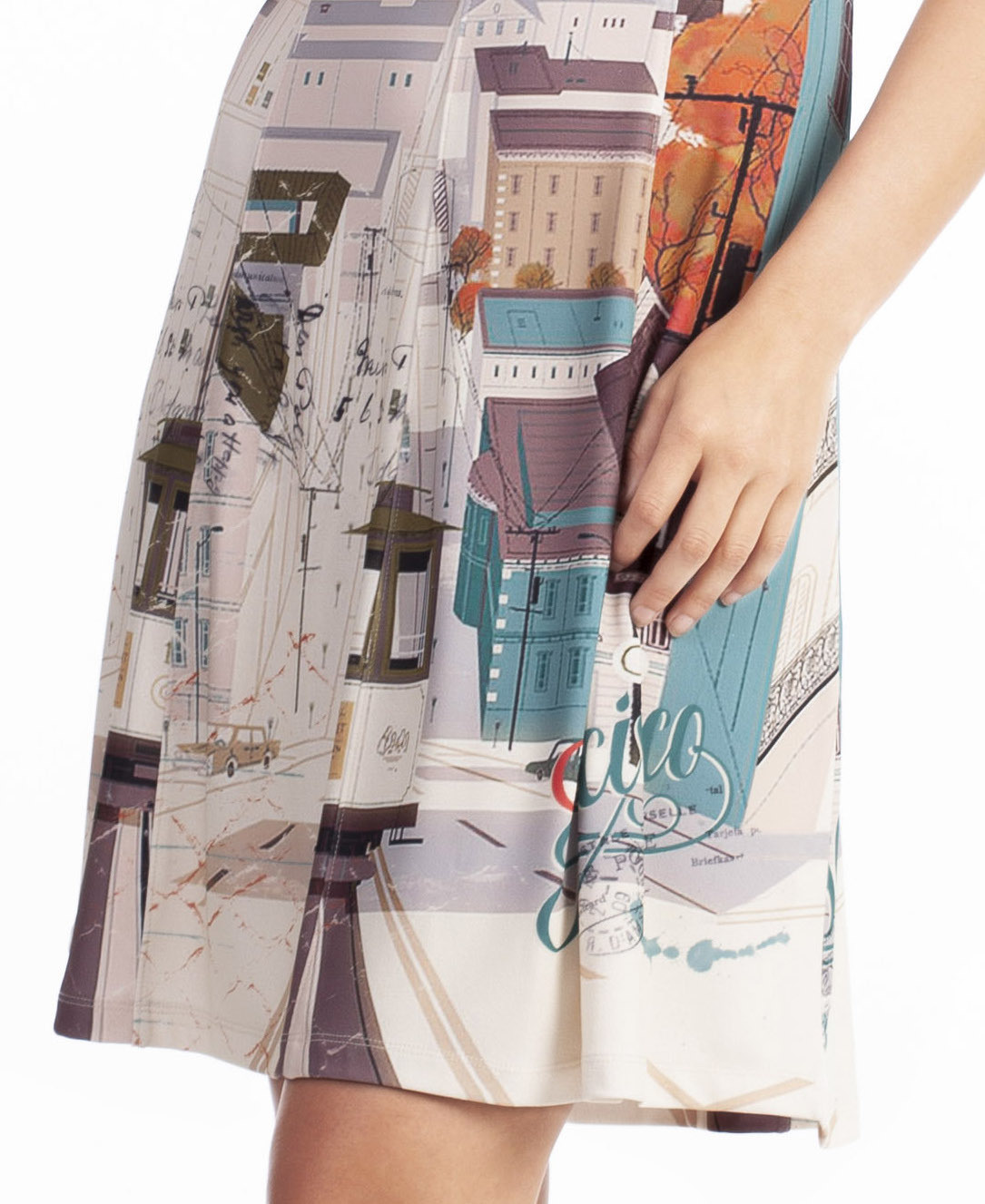 Dolcezza: Like To Travel Fit & Flare Dress/Tunic (1 Left!)