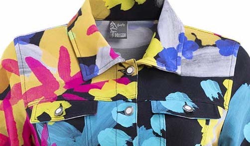 Simply Art Dolcezza: Intense Garden Of Zen Abstract Art Jacket (Few Left!)