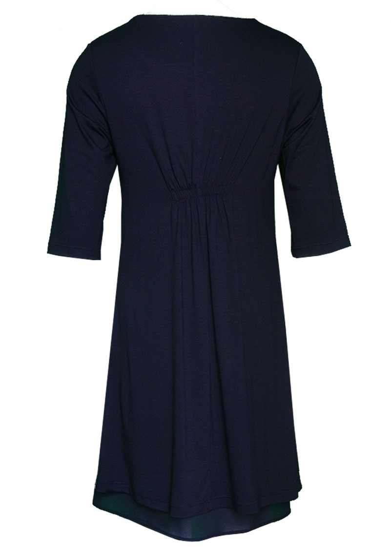 Double Jeu Paris: Matte Frosting Dress (Blue & Pink Front)