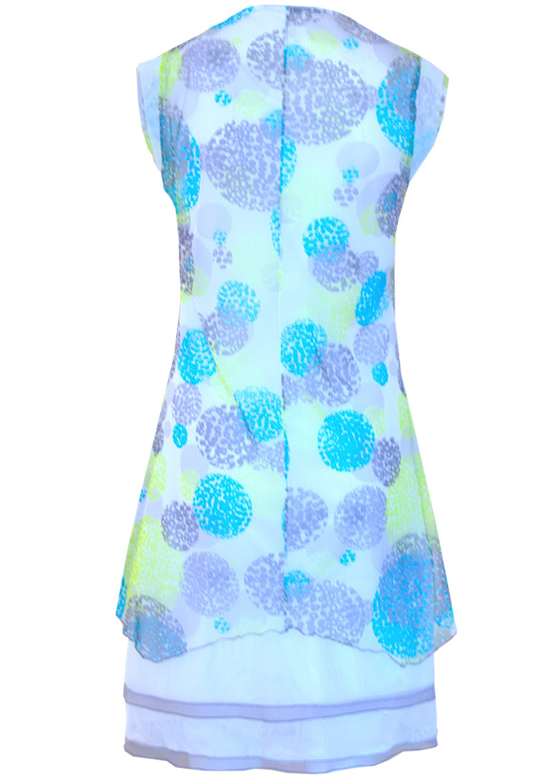 Double Jeu Paris: Sexy Sea Shells Dress (In Coral & Turquoise)