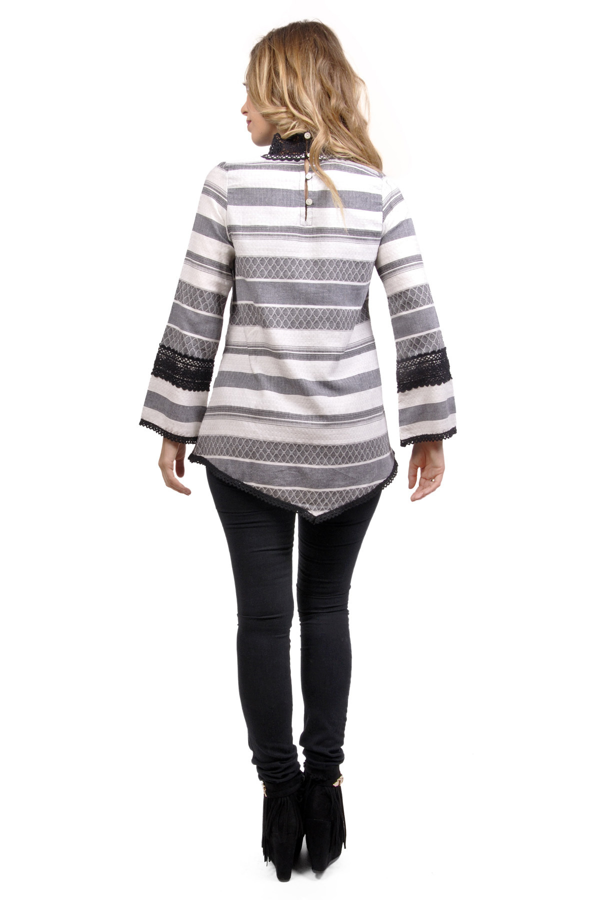 Savage Culture: Vanilla Icing & Lace Long Tunic Lindsay (1 Left!)