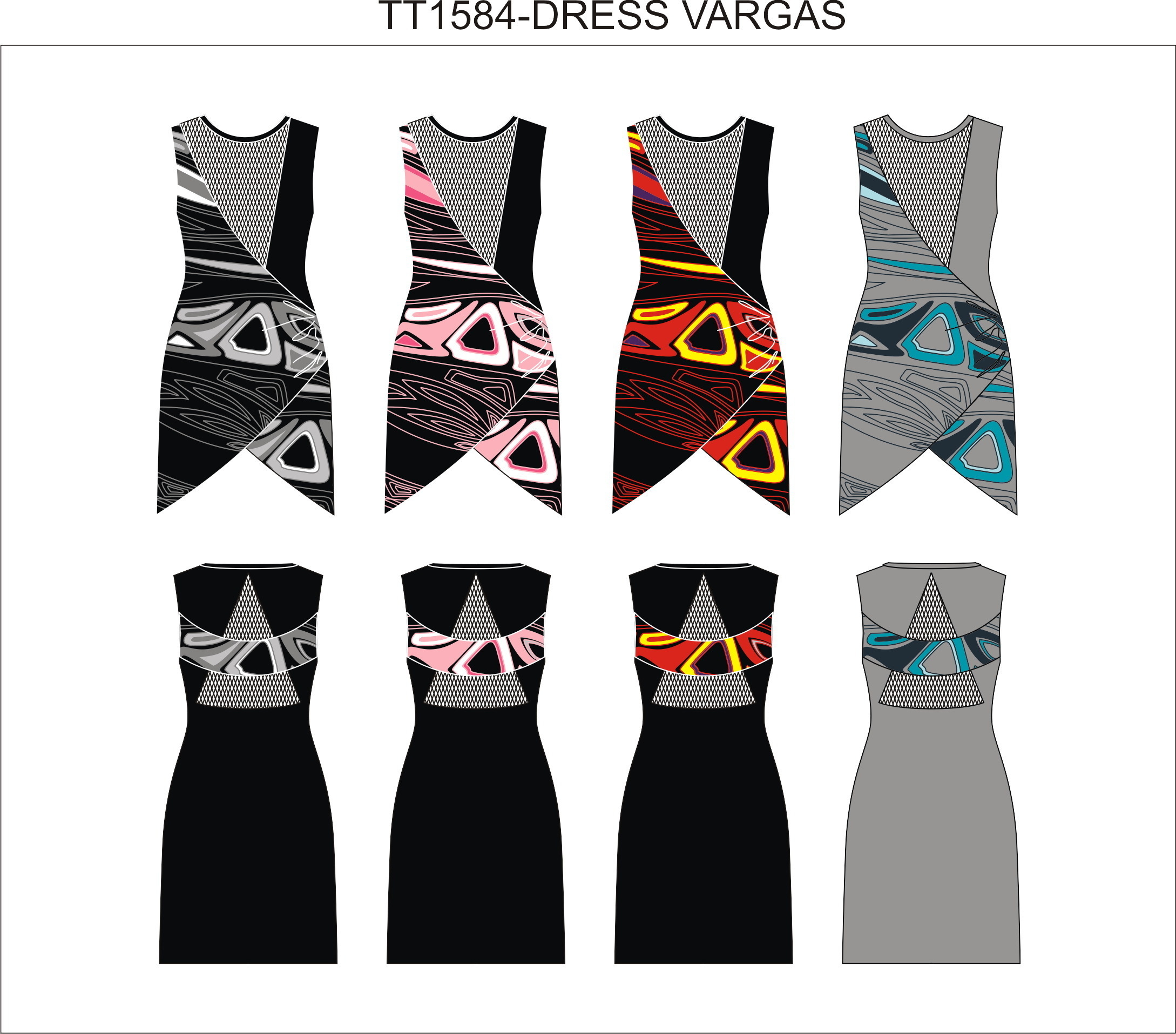 Pygmees Paris: Inverted Tulip Petal Dress (Only Available with Pale Pink Petal Center)