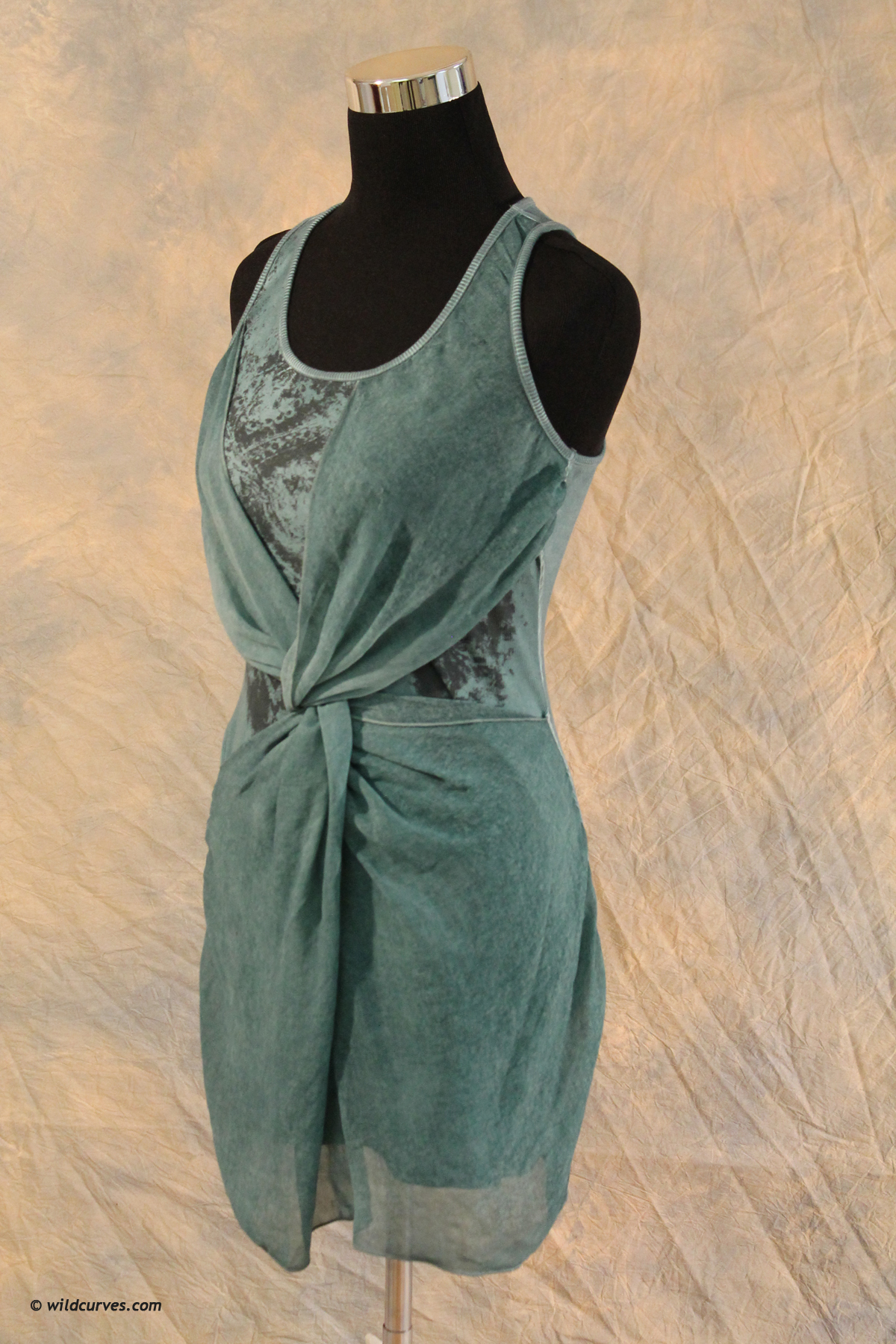Angels Never Die Chiffon Overlay Tunic (2 Colors)