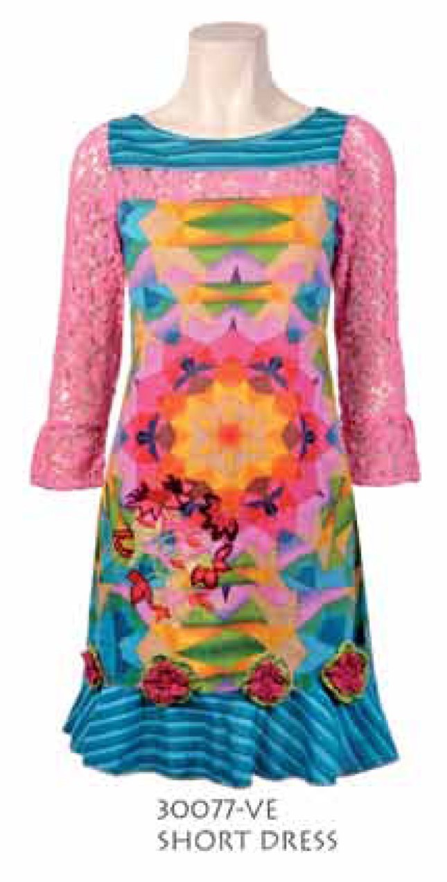 Savage Culture: Pink Rosette Delicate Dakota Dress (Almost Gone!)