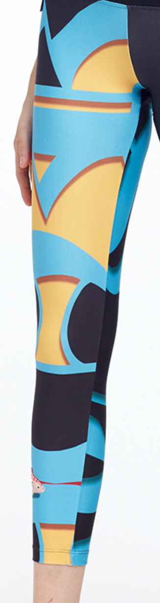 IPNG: The World At Your Paper Boat Trip Hanging Tassel Legging
