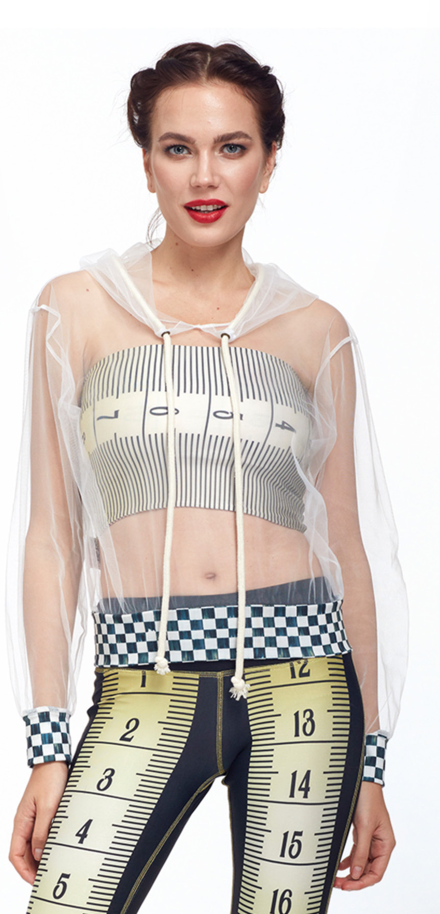 IPNG: Be Seen Clear Checkered Hem Jacket (More Colors!) IPNG_BSCHT-004_005_006_007