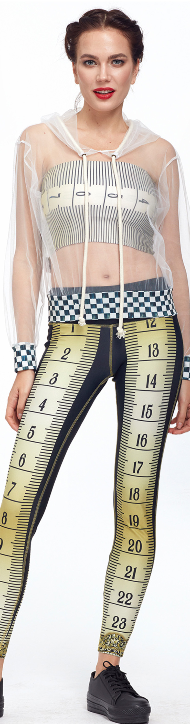 IPNG: Be Seen Clear Checkered Hem Jacket (More Colors!)