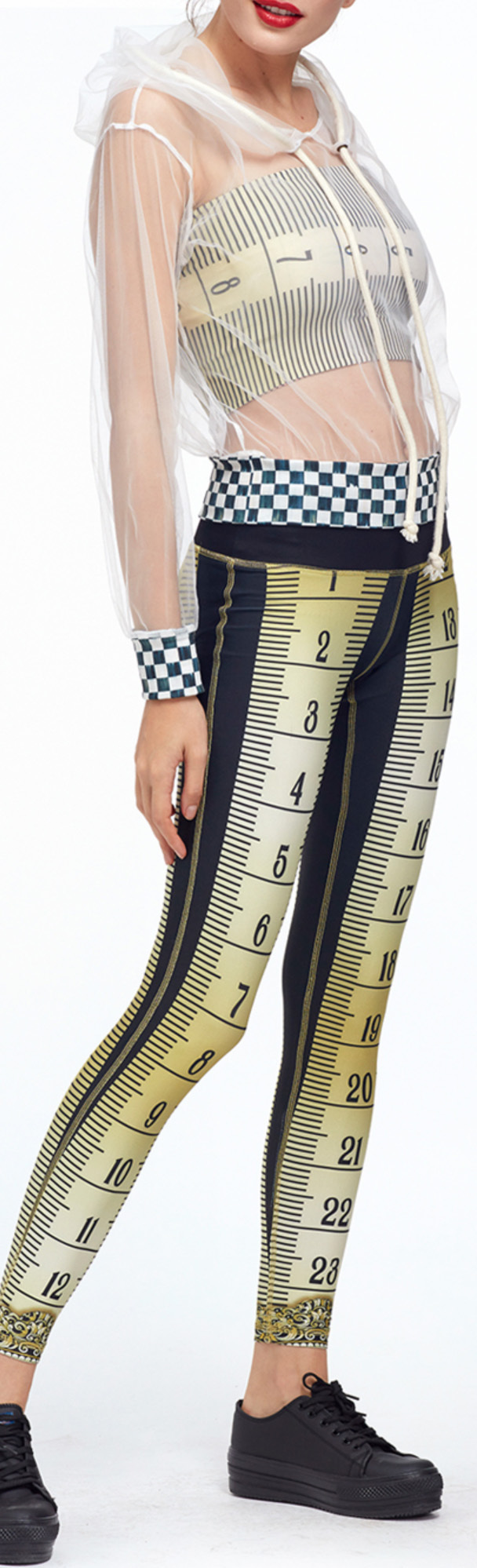 IPNG: Be Seen Clear Checkered Hem Jacket (More Colors!)