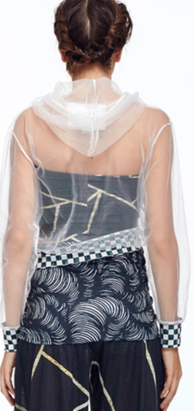 IPNG: Be Seen Clear Checkered Hem Jacket (More Colors!)