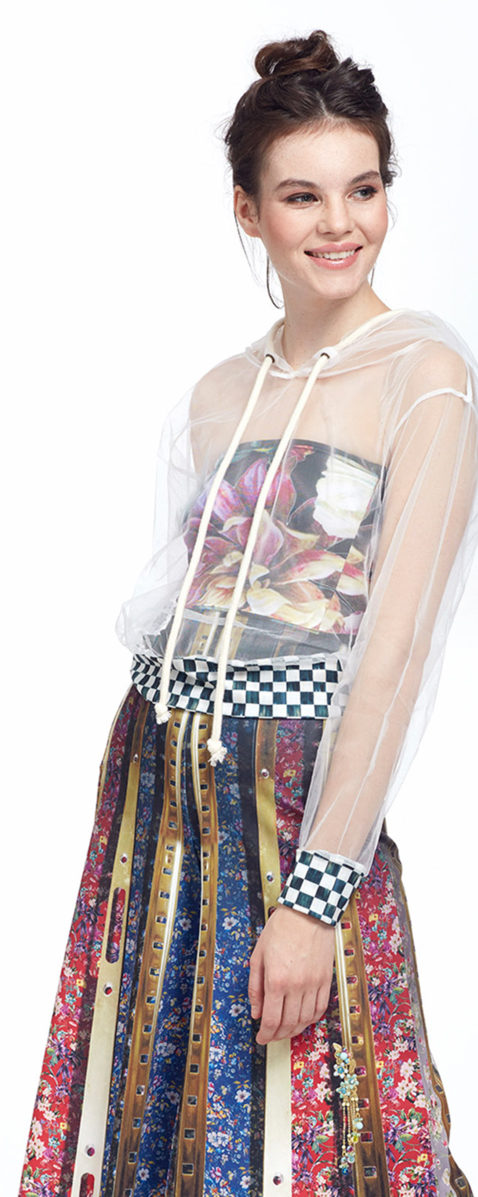 IPNG: Be Seen Clear Checkered Hem Jacket (More Colors!)