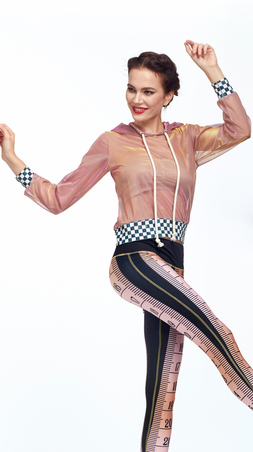 IPNG: Be Seen Clear Checkered Hem Jacket (More Colors!)