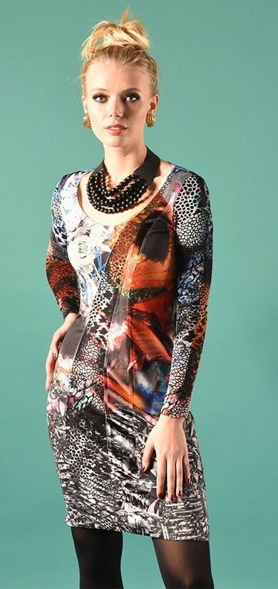 Eroke Italy: Explosion of Rose Petals Dress (1 Left!)