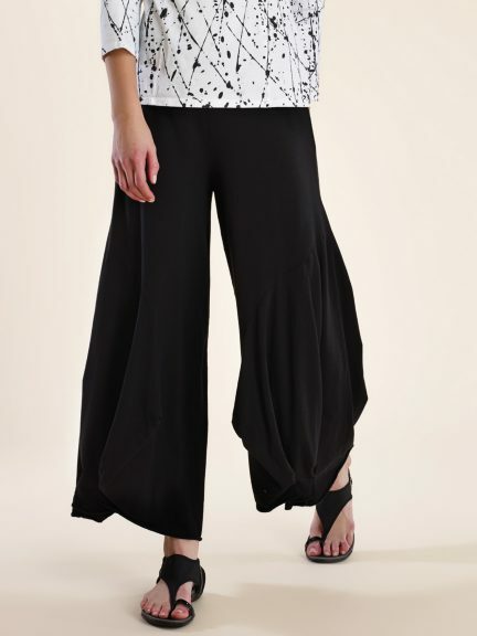 Luna Luz: Waterfall Cotton Pant (Ships Immed, 1 Left in White!)
