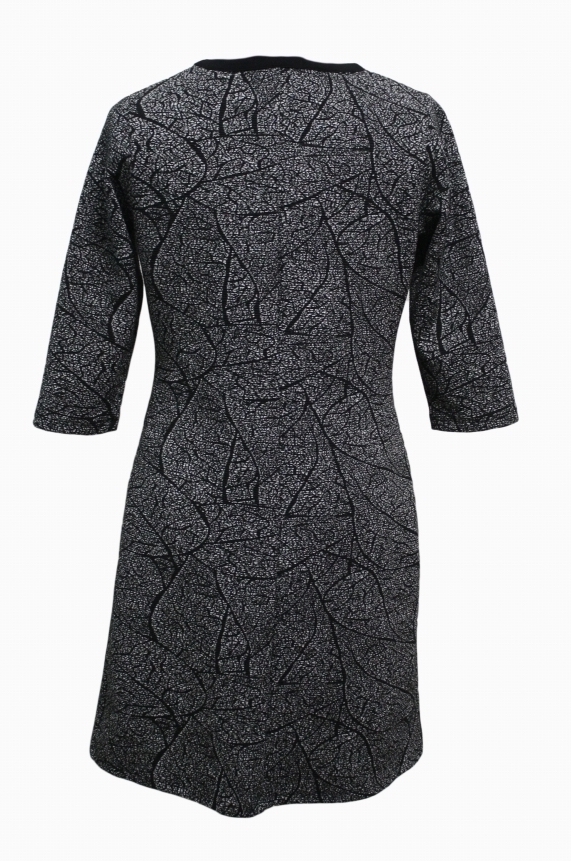 Maloka: Tulip Tears Jacquard Midi Dress