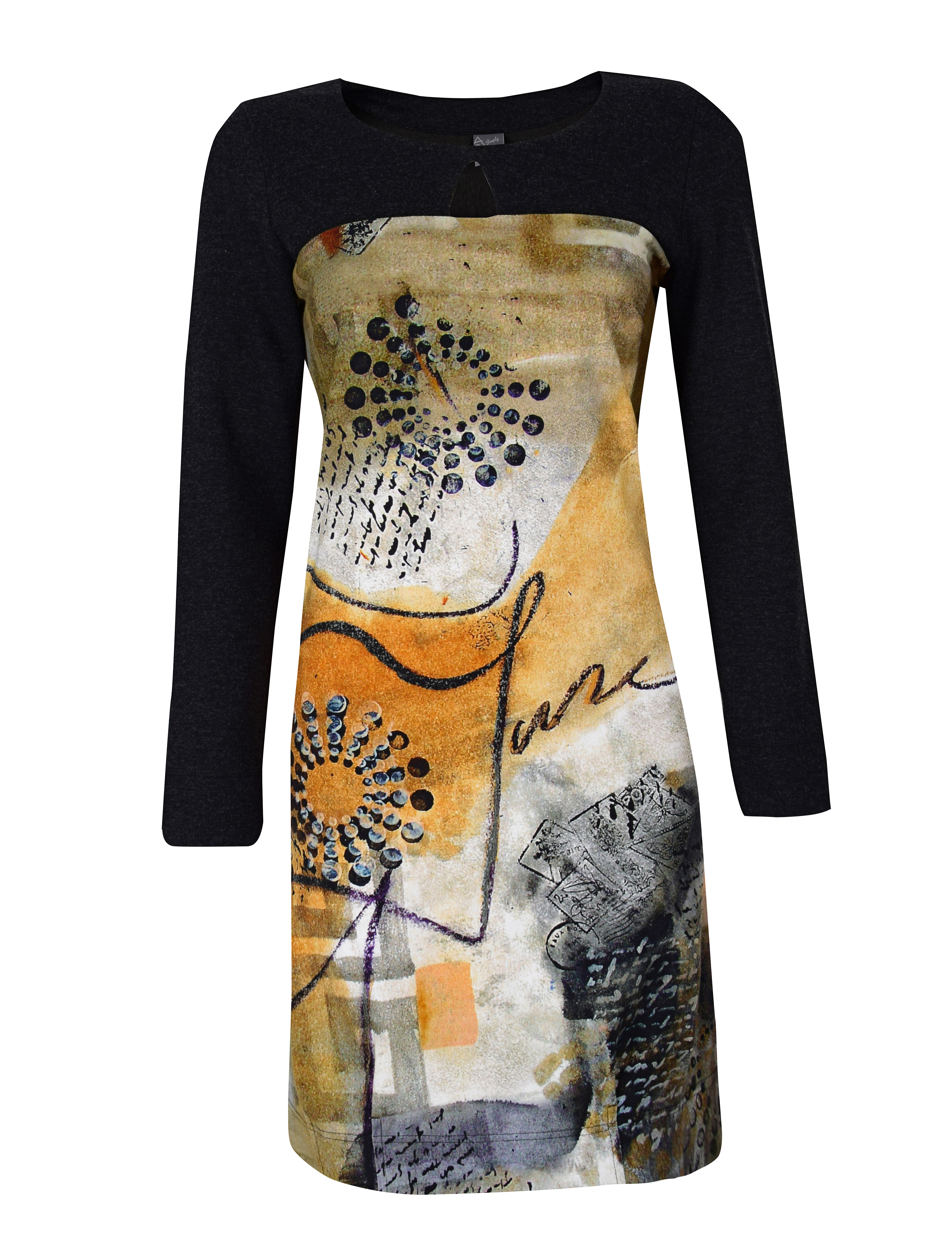 Simply Art Dolcezza: Romantic Rhythm Quilled Abstract Art Dress (1 Left!)