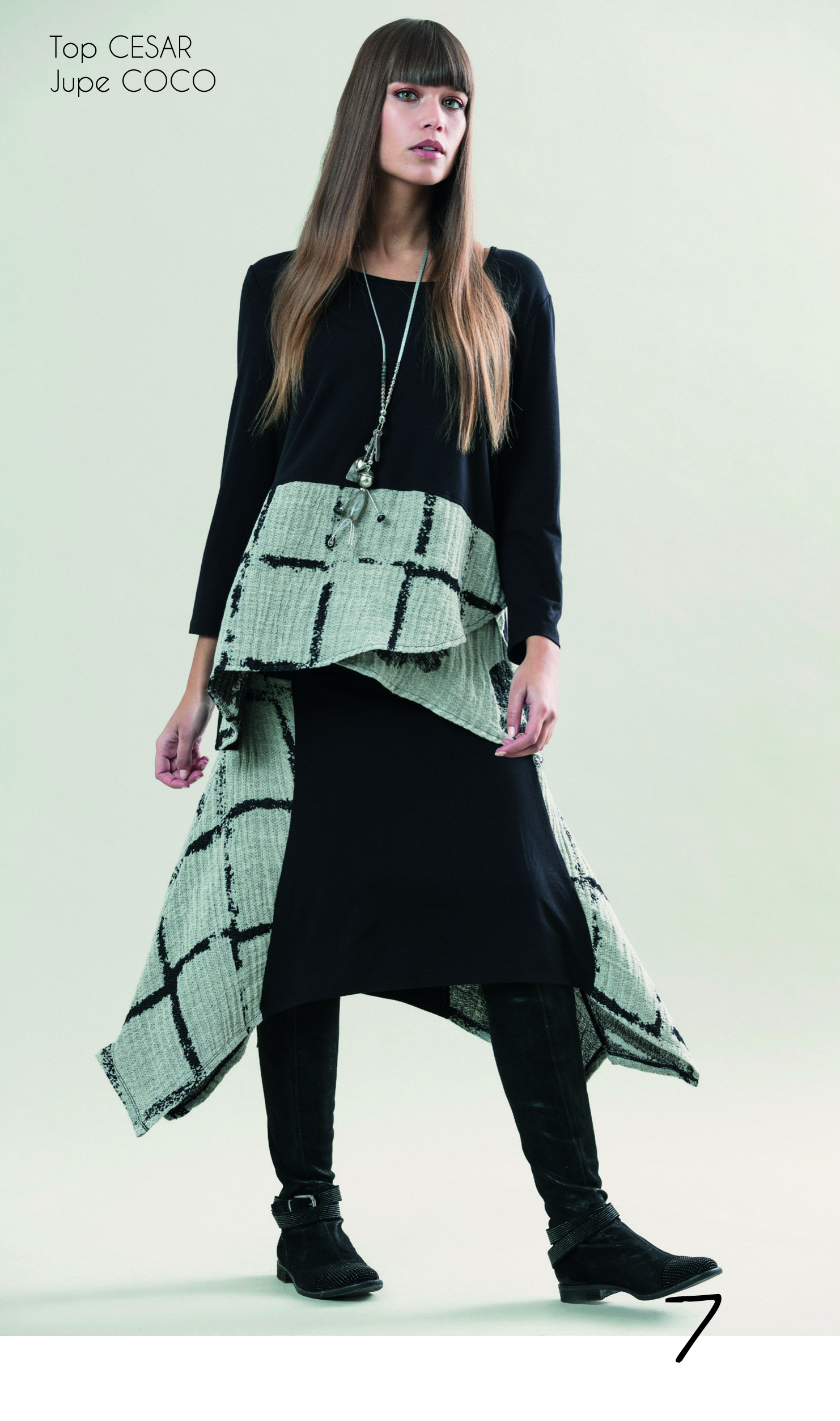 G!oze France: Bubble Rhapsody Asymmetrical Tunic (3 Left!)