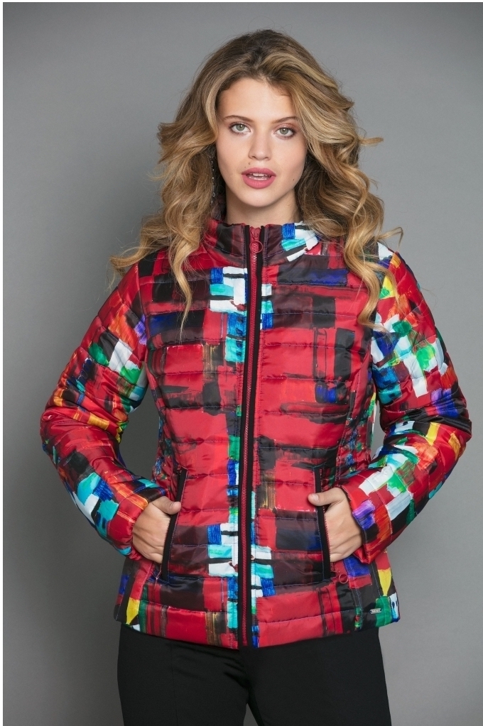 Maloka: Magic Cube Abstract Art Jacket (Blue Purple, 1 Left!)
