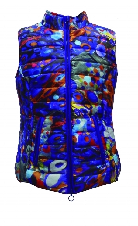Maloka: French Fairytale Village Abstract Art Vest (Few Left, More Colors!) MK_VOGUE_N1