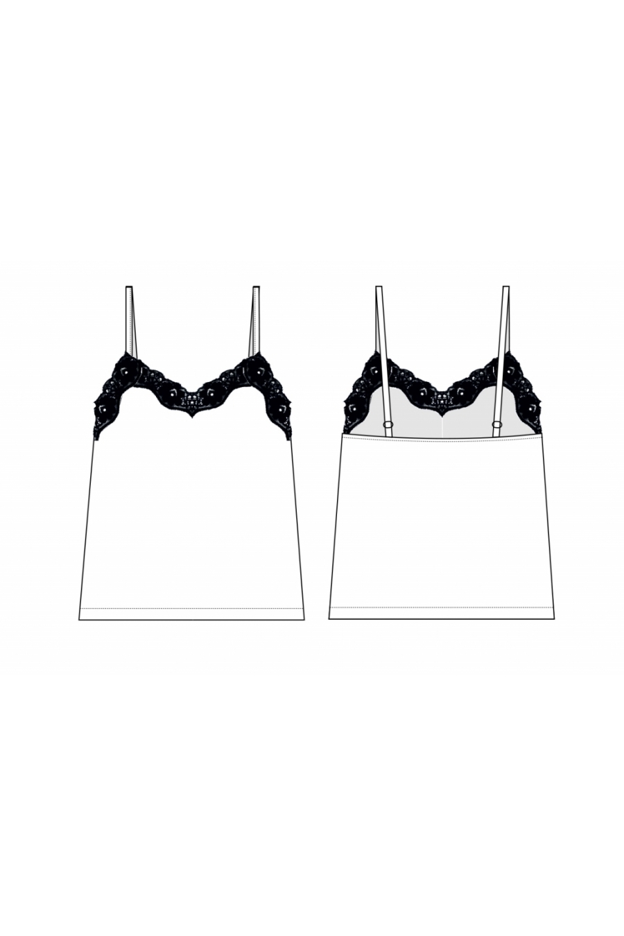 Maloka: My Favorite Flower Sexy Slip Top