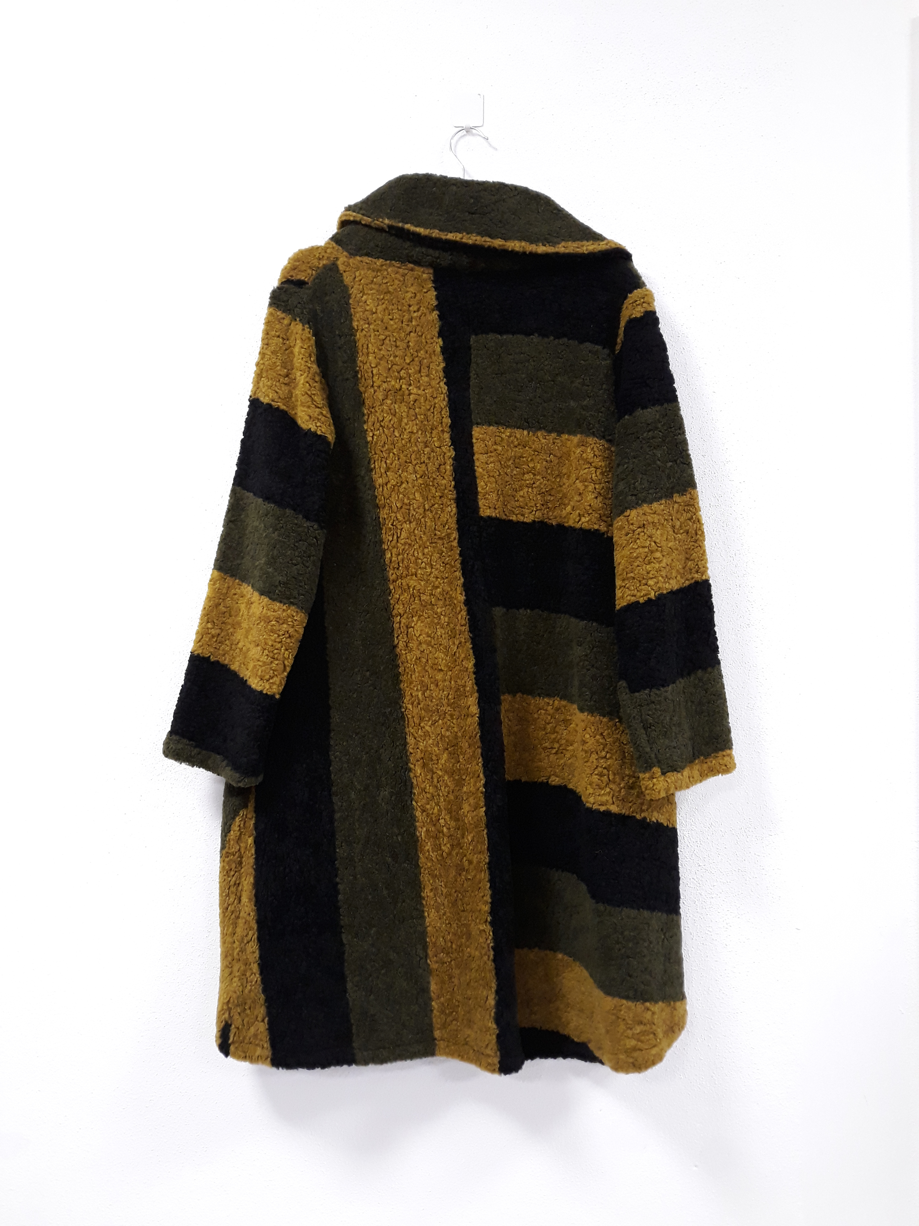 G!OZE: Color Contrast High Low Wool Coat (Few Left!)