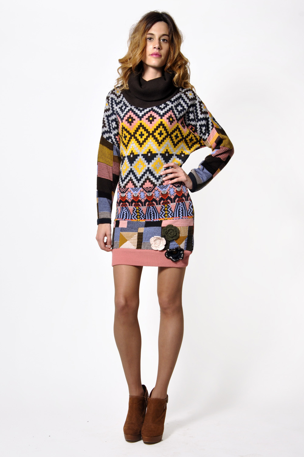 Savage Culture: Cashmere Odelia Sweater Dress (1 Left!)