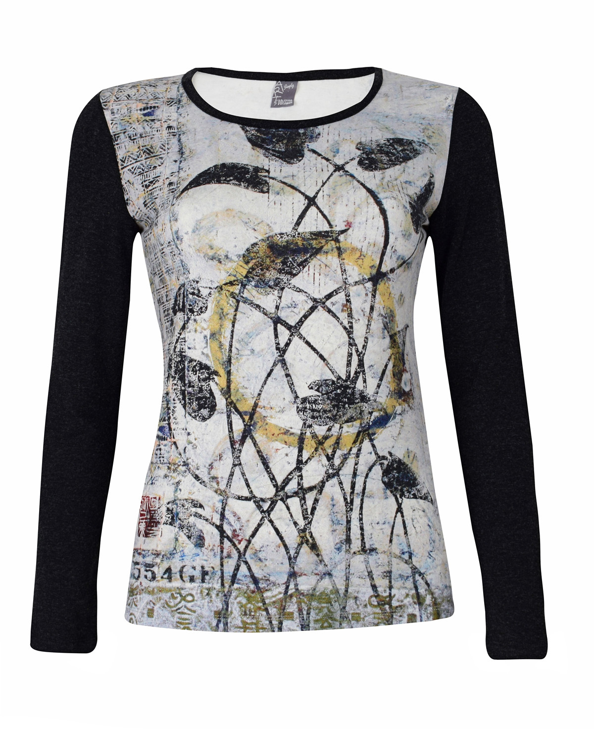 Simply Art Dolcezza: Random Acts Of Petal Beauty Abstract Art Tunic (1 Left!) Dolcezza_SimplyArt_59610