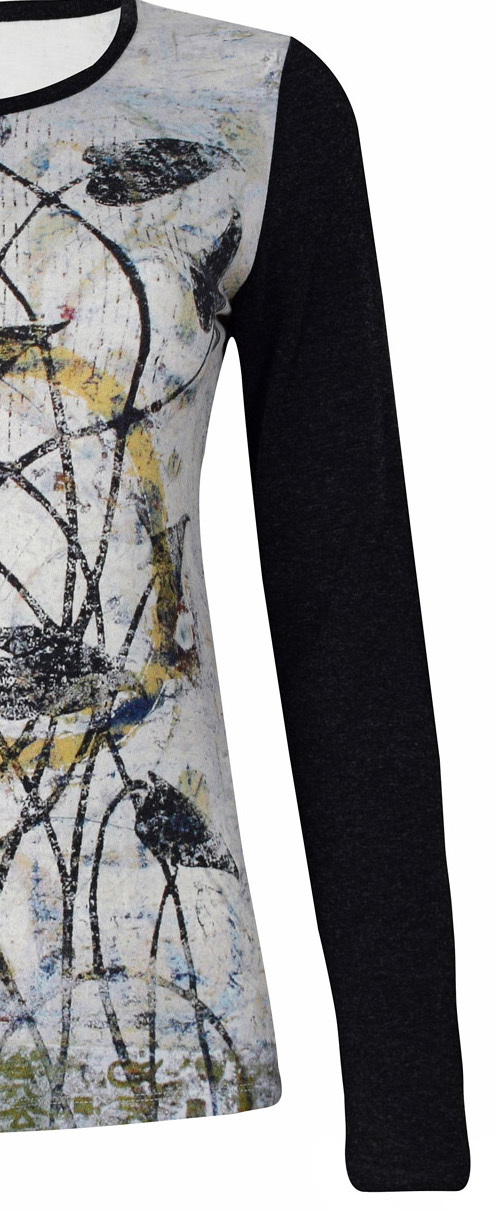 Simply Art Dolcezza: Random Acts Of Petal Beauty Abstract Art Tunic (1 Left!)