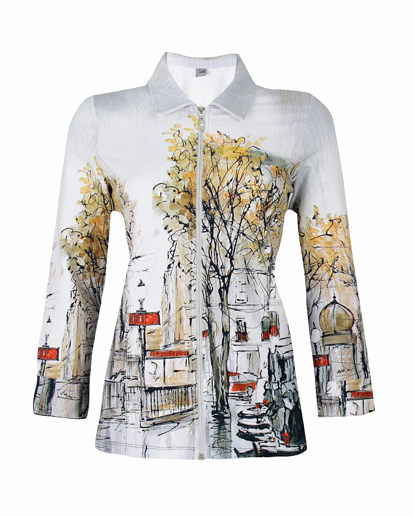 Simply Art Dolcezza: Splendid Parisian Life Zip Jacket Dolcezza_SimplyArt_59706