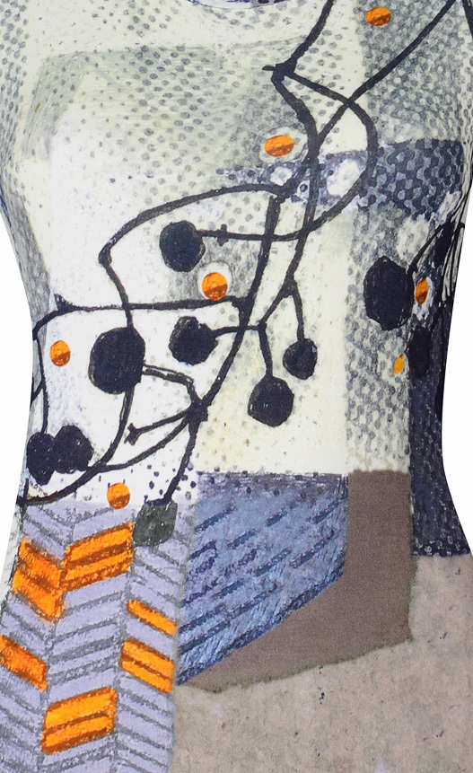 Simply Art Dolcezza: Incredibly Dandy Dragonfly Abstract Art Tunic (1 Left!)