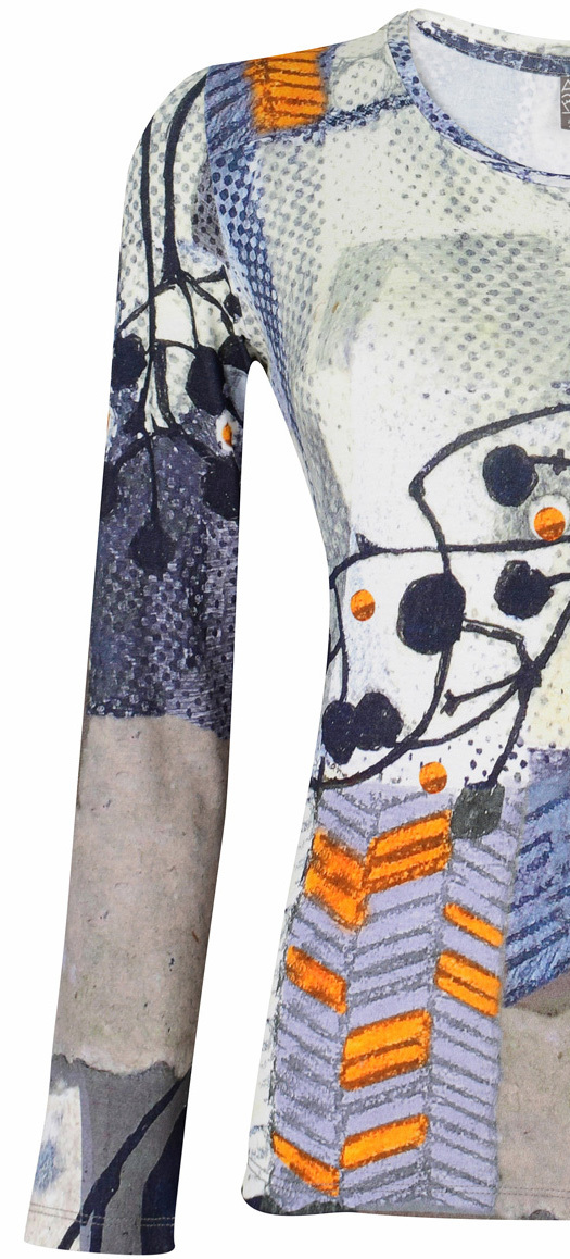 Simply Art Dolcezza: Incredibly Dandy Dragonfly Abstract Art Tunic (1 Left!)