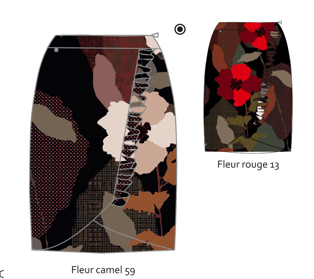 Maloka: My Favorite Flower Ruched Skirt (More Colors!)