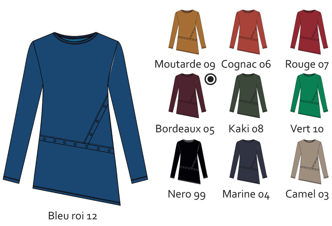 Maloka: Beautify My Waist Tunic (Only Blue Marline Left!)