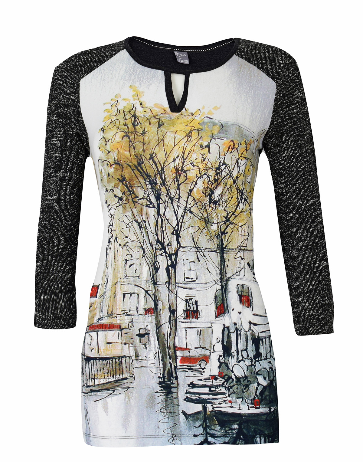 Simply Art Dolcezza: Splendid Parisian Life Keyhole Tunic (1 Left!)