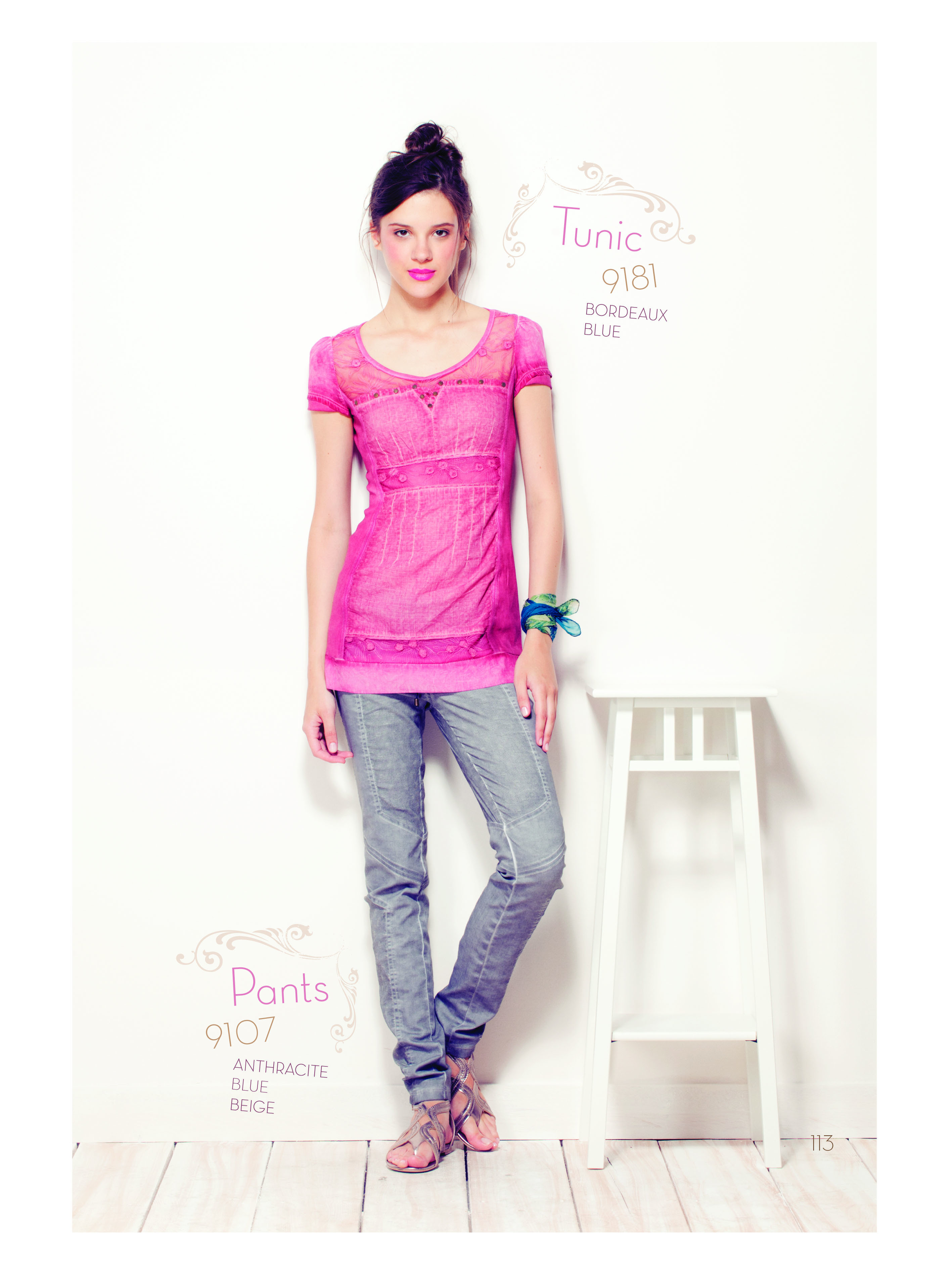 Angels Never Die Beaded Denim Pant AND_9107